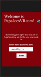 Mobile Screenshot of papajoesvb.com